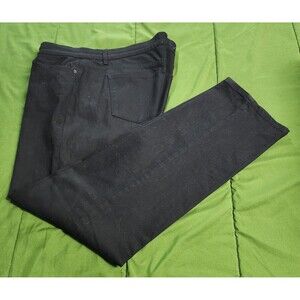 Lauren Jeans Co Ralph Lauren Straight Leg Women's Jeans Black Size 16W